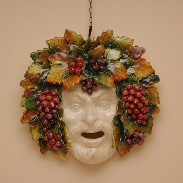 MA401C-35U - large bacchus mask cm.35x35