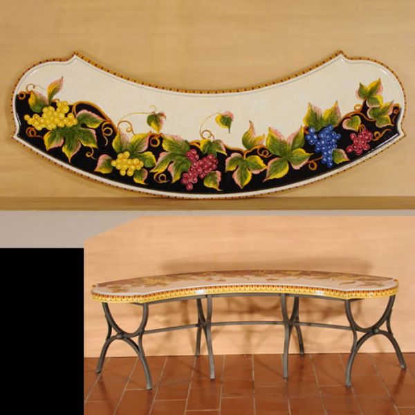 2-seater bench with stainless steel frame