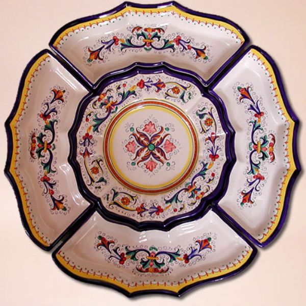 FO422 50 - Appetizer set, diameter cm.50, 5 pieces