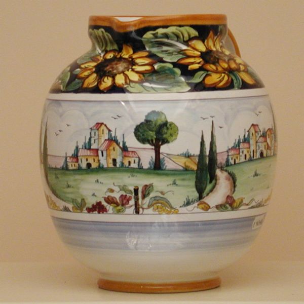 PG 203F 26 - Pitcher cm. 26 h.m width cm.24