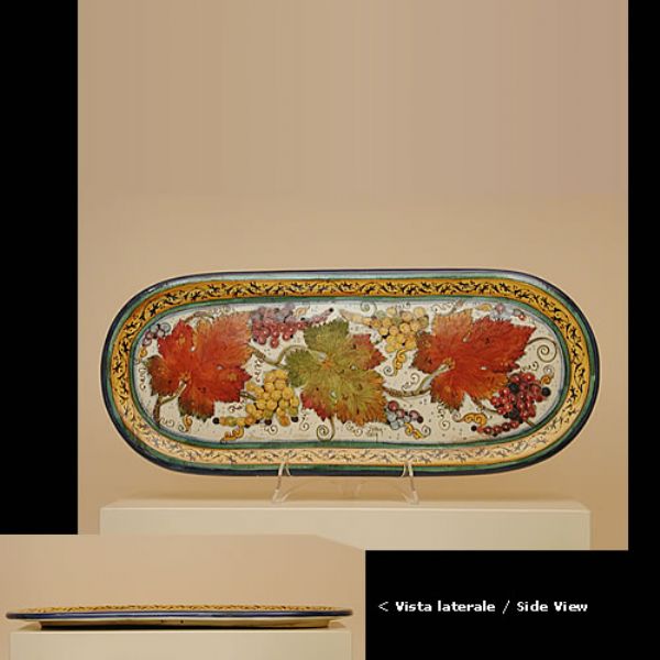 CH F330A 65 - Oblong tray cm. 65x28