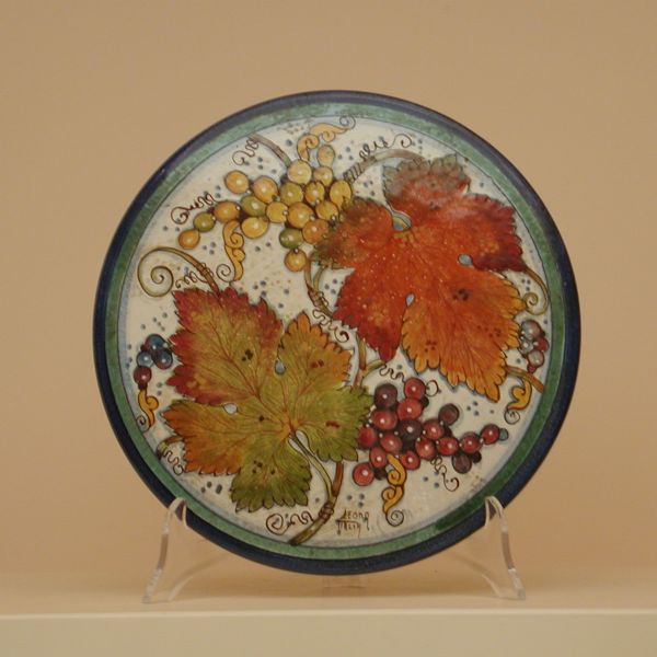 CH F349A 27 - Cheese or dessert plate/coaster cm. 26 d.