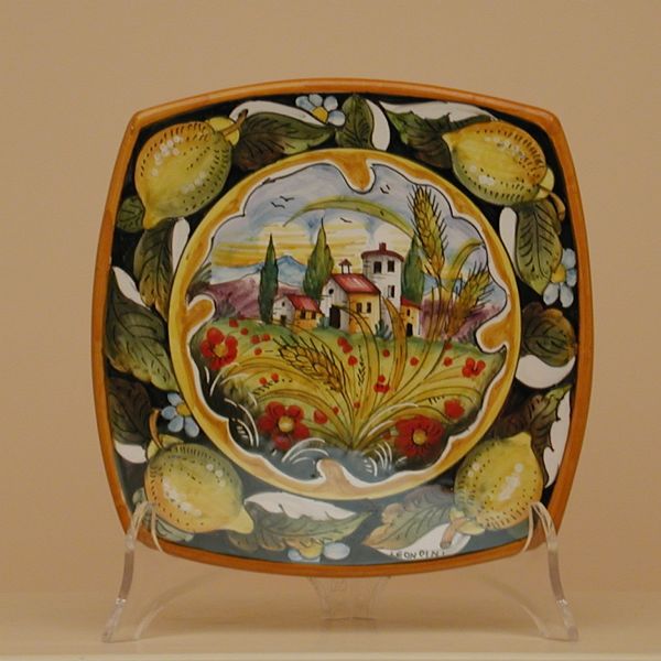 PL 210B 20Q - Dessert/fruit plate cm. 20x20