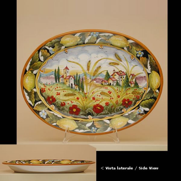 PL 212E 50 - Large oval serving tray cm. 50 l.