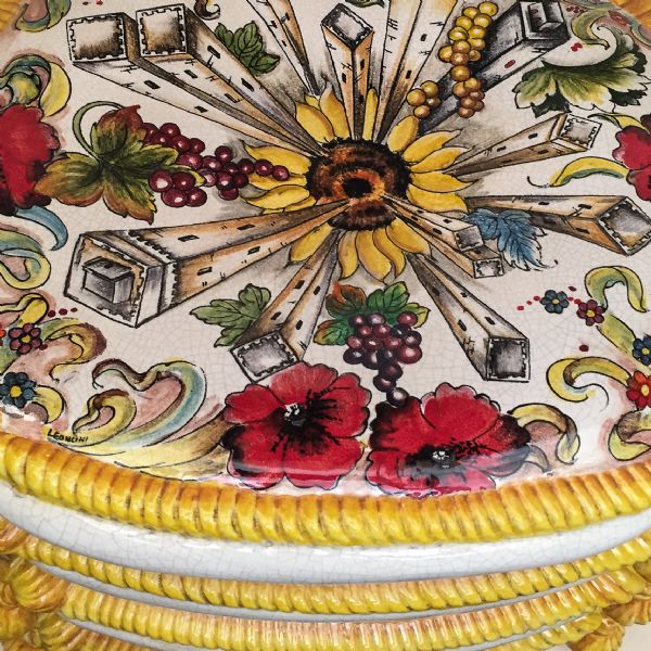 SEAT WITH THE BEAUTIFUL TOWERS OF SAN GIMIGNANO AND SUNFLOWER