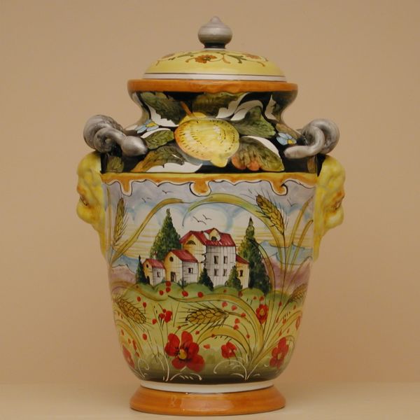 PL 225D 35 - Pot with lid cm. 35