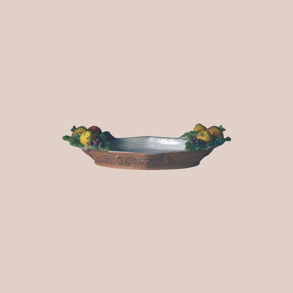 FLAT BOWL WITH LEMONS
