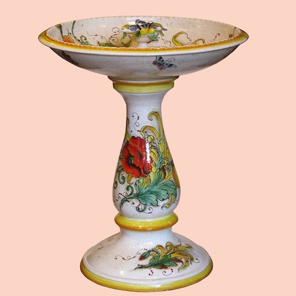 GARDEN FOUNTAIN ON A PEDESTAL CM.85D, DIAMETER CM.65