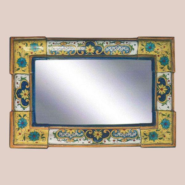 MIRROR WITH CERAMIC FRAME, CM.76LX52H