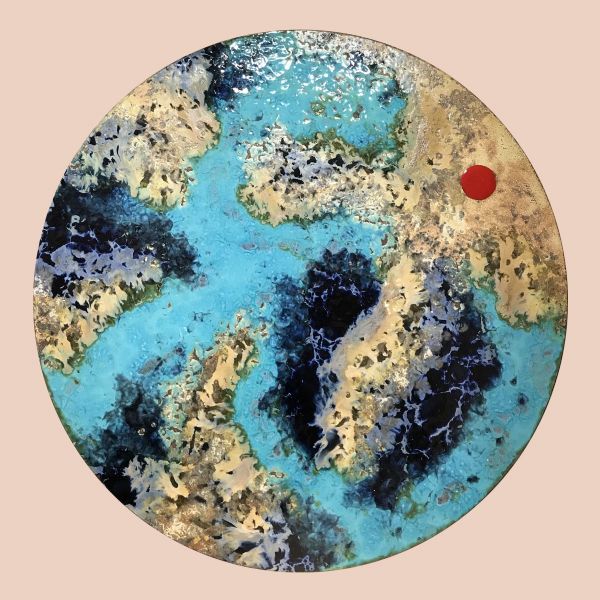 Volcanic Stone Tables Modern Round