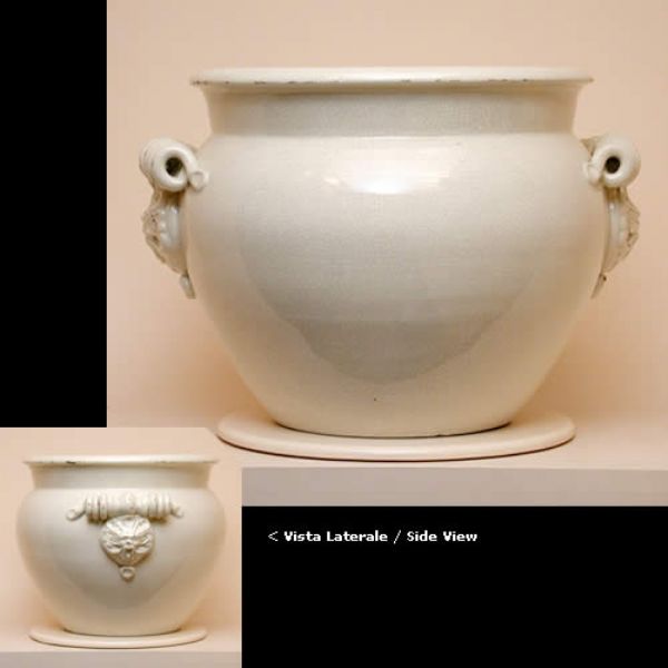 CR367C 32 - Flower holder cm. 32H; diameter cm. 36