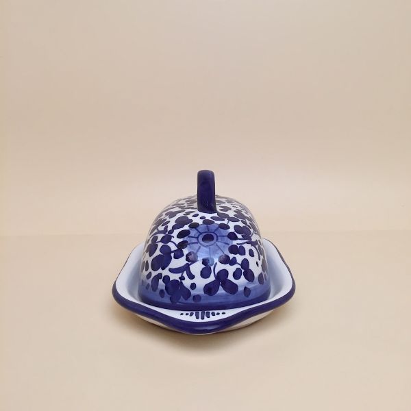 OBLONG BUTTER DISH WITH LID