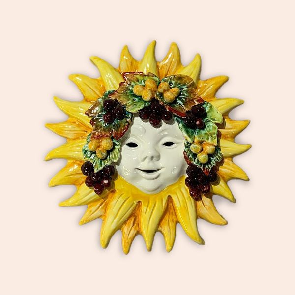 SUN WITH 3D GRAPE, CM.28D