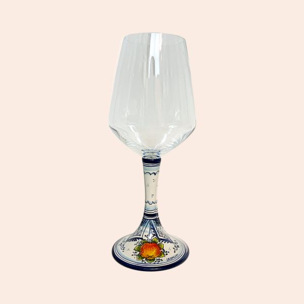 LEGANT LEAD-FREE CRYSTAL GLASS WITH CERAMIC STEM, FRUTTINA 