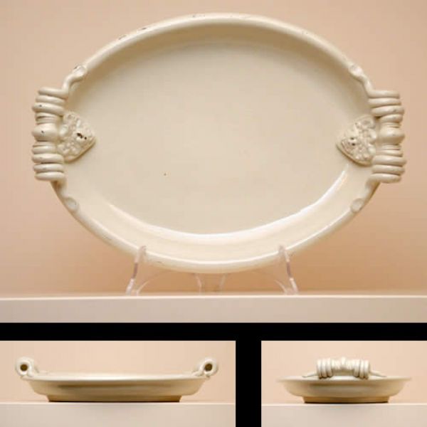 CR301B 46 - Oval tray cm. 46 x 32 x max.H 9