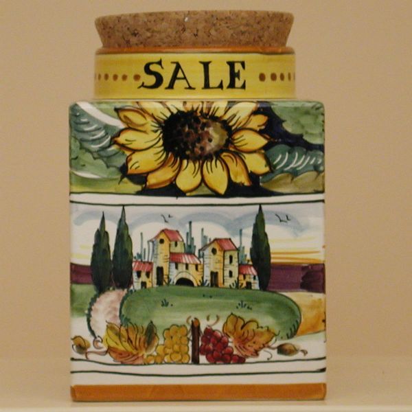 PG 226C 19Q - Square canister cm. 19h