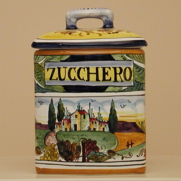 PG 226B 19R - Rectangular canister cm. 19h