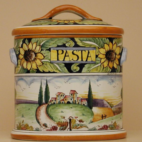 PG 226C 31O - Oval canister cm. 31h