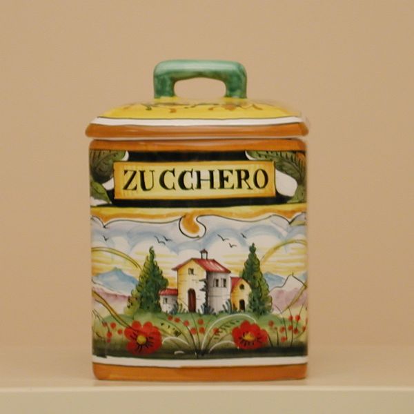 PL226B 19R - Rectangular canister cm. 19h