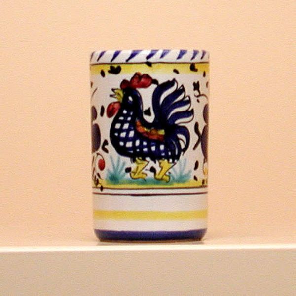 GB709 11 - Glass/Pencil holder/Toothbrush holder, cm.11H