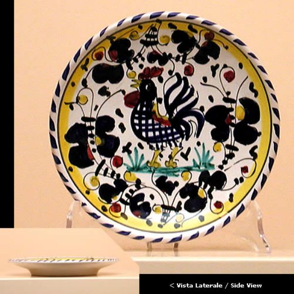 GB720 15 - Round plate, diameter cm.15
