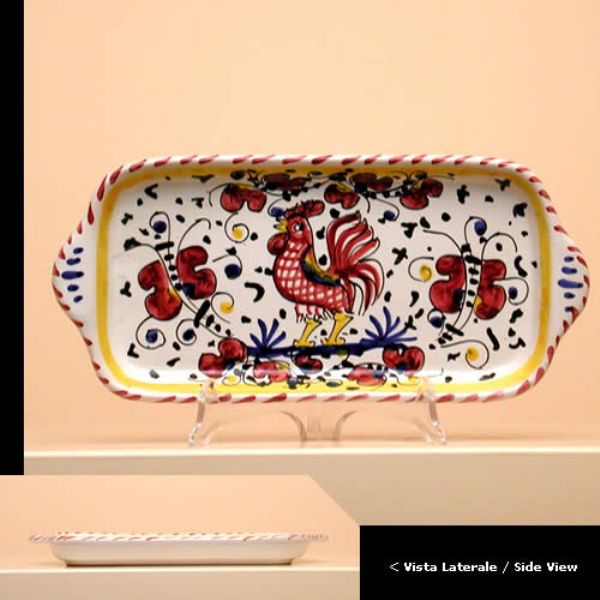 GR516 28 - Medium serving plate, cm.28l.