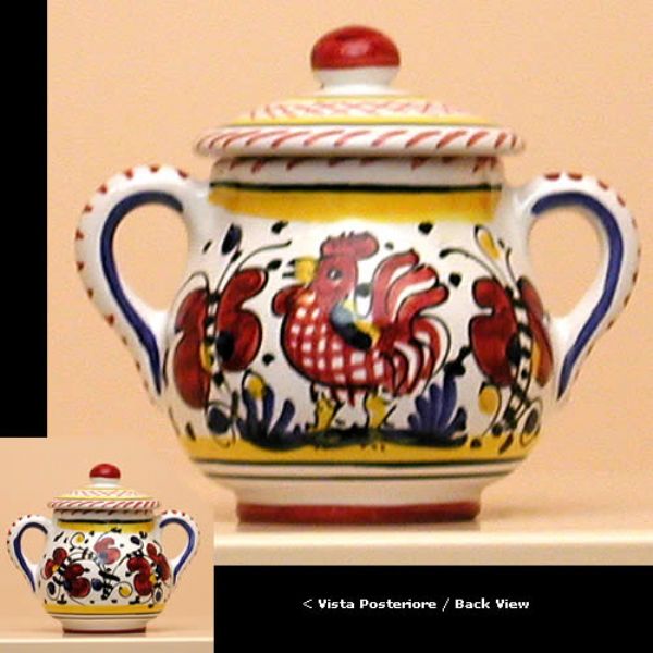 GR519 11 - Sugar bowl cm.11H