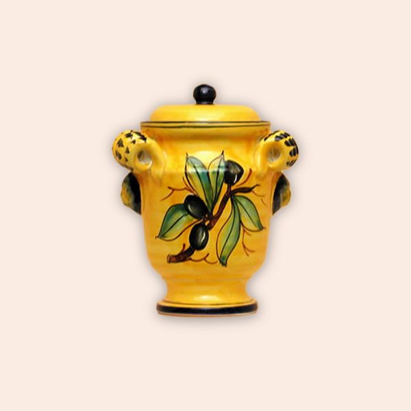 G207 20 - Curly-handled pot cm.20H