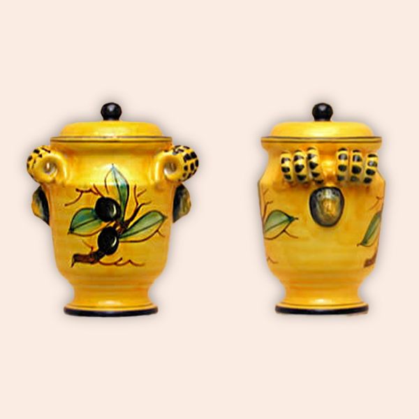 G207 20 - Curly-handled pot cm.20H