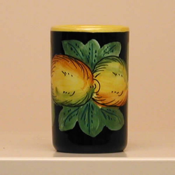 LI109 11 - Glass/Pencil holder cm.11h.