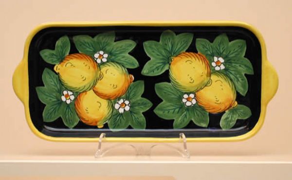 LI116 37 - Rectangular serving tray, cm.37