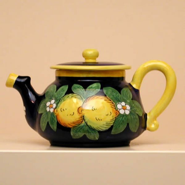 LI117-14 - Classic teapot, cm. 14h