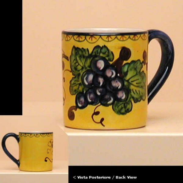 UV204 09 6 - Set of 6 mugs cm.9h