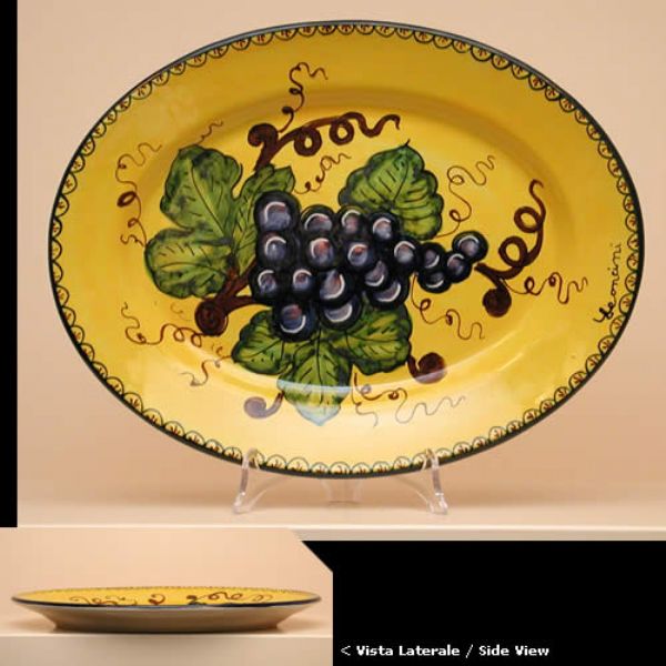 UV212 38 - Oval serving tray, cm. 38x24