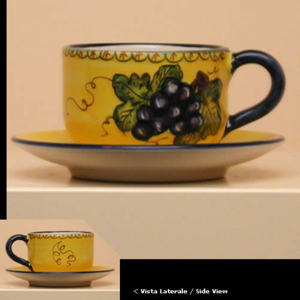UV218 08 - Breakfast cup with saucer