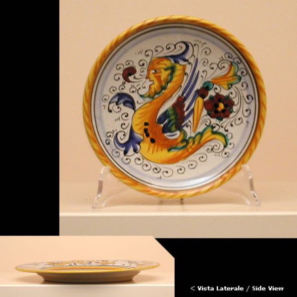 RA320 15 - Round plate, diameter cm.15