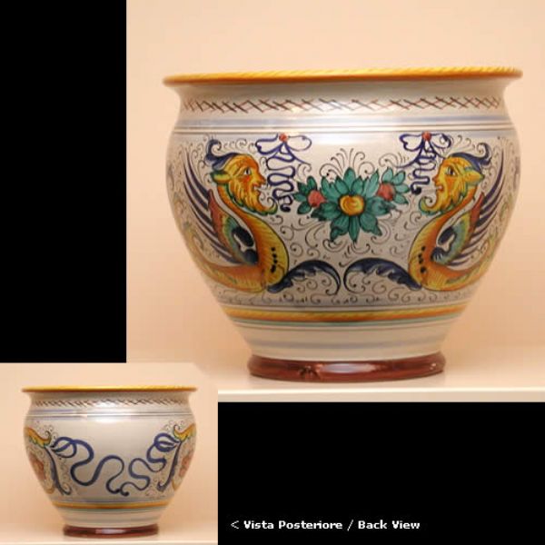 RA113 30 - Flower holder, cm.30d, cm.26h
