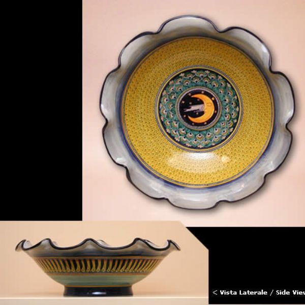 ML CTO 35 - Undulated centerpiece, diameter cm.35