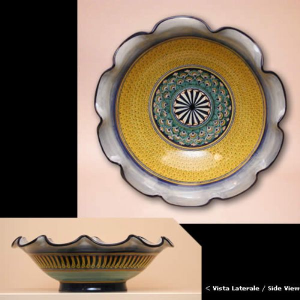 MT CTO 40 - Undulated centerpiece diameter cm. 40