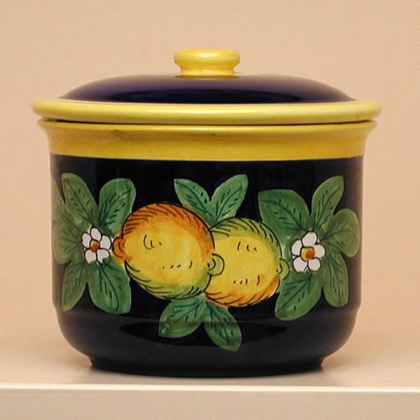 LI102 16 - Biscuit/Cookie jar cm.16h