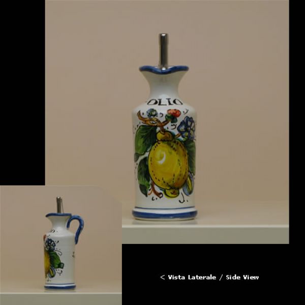 LI108B 15V - Oil bottle with spout cm. 15 h.