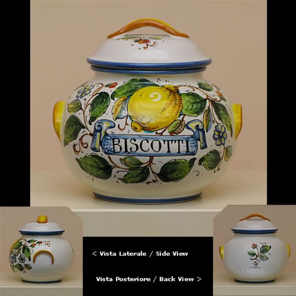 LI202A 16 - Biscuit jar cm. 20 h.