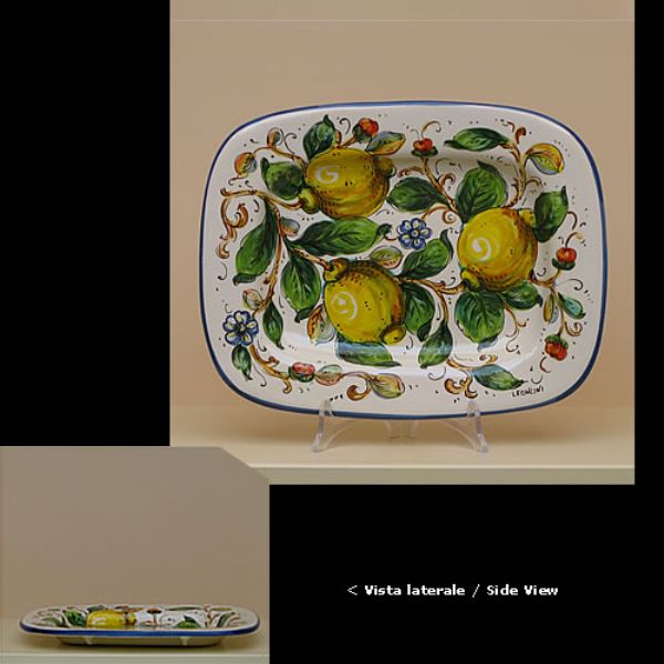 LI212B 32R - Rectangular tray cm. 25 L x 32 W