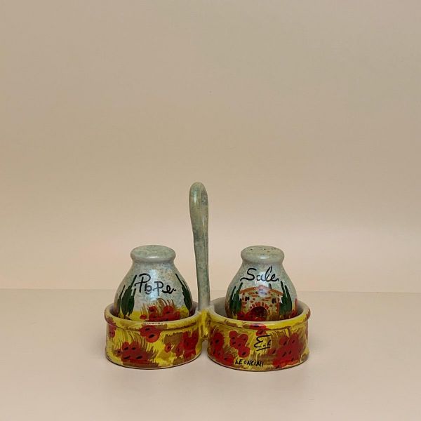 PA206A 13 - Salt and pepper set cm. 13