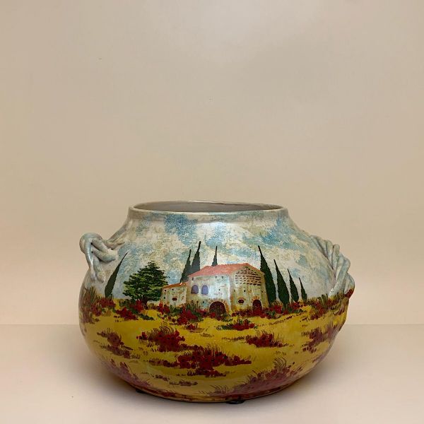 A224 30 - Bowl/Centerpiece cm.20dx30lx21h 