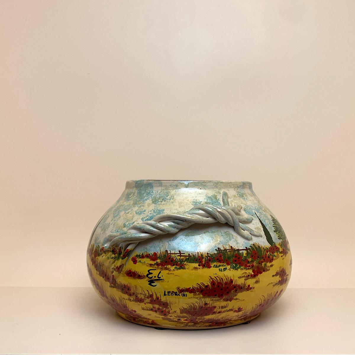 A224 30 - Bowl/Centerpiece cm.20dx30lx21h 