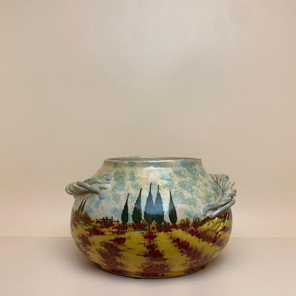 A224 30 - Bowl/Centerpiece cm.20dx30lx21h 