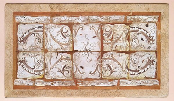 AF 02 - In the photo:120x70 cm. table<BR><BR>Cotto & Pietra.