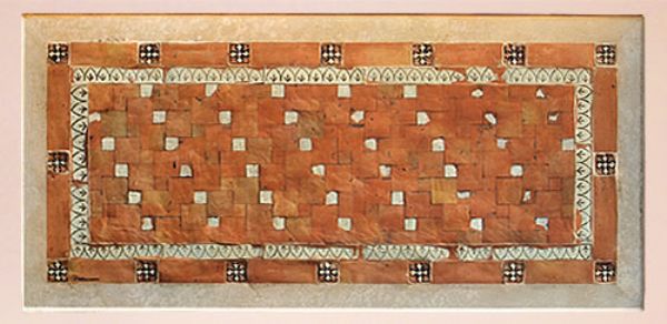 BN 01 R - In the photo:200x100 cm. table<BR><BR>Cotto & Pietra.