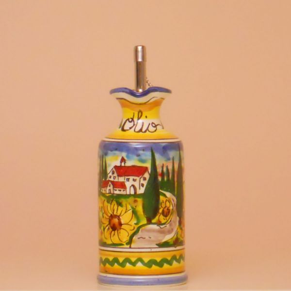 PT108A 15G - Oil bottle cm. 15 h. (sunflowers)